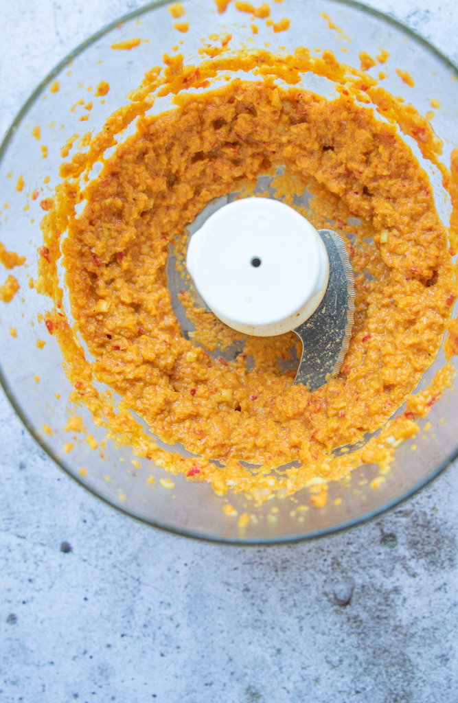 Gele currypasta Gele currypasta