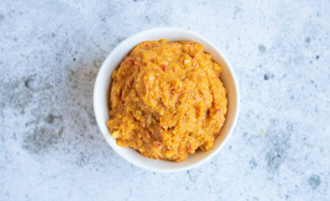 Gele currypasta