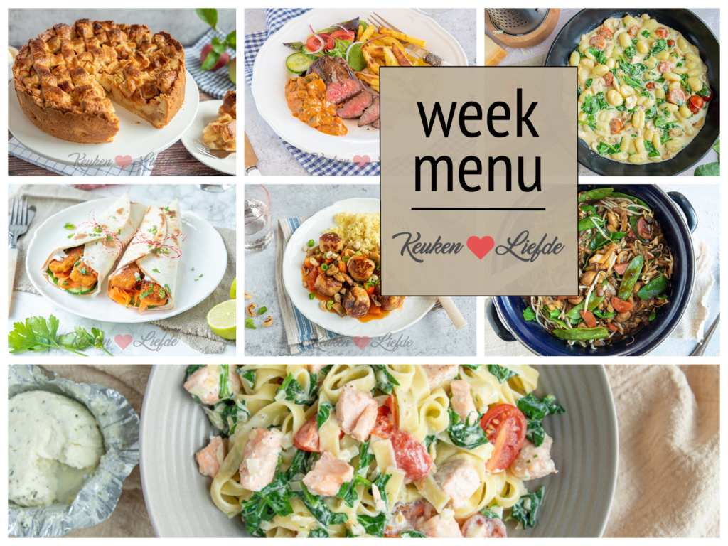 Weekmenu 14-2022 Weekmenu 14-2022