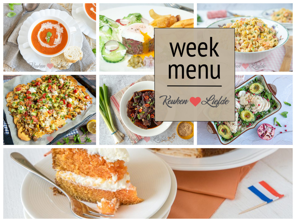 Weekmenu 17-2022 Weekmenu 17-2022