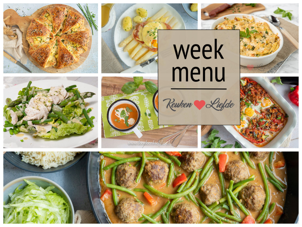 Weekmenu 16-2022 Weekmenu 16-2022