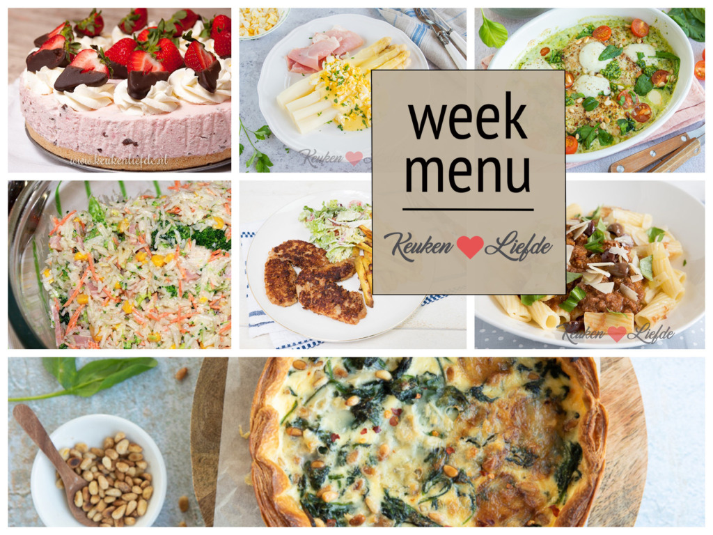 Weekmenu 19-2022 Weekmenu 19-2022