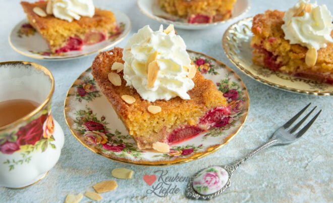Rabarbercake