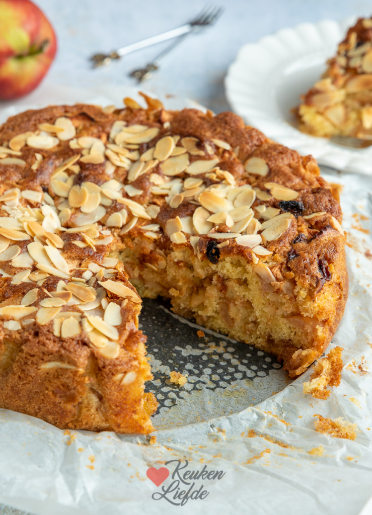 Rustieke appelcake Rustieke appelcake