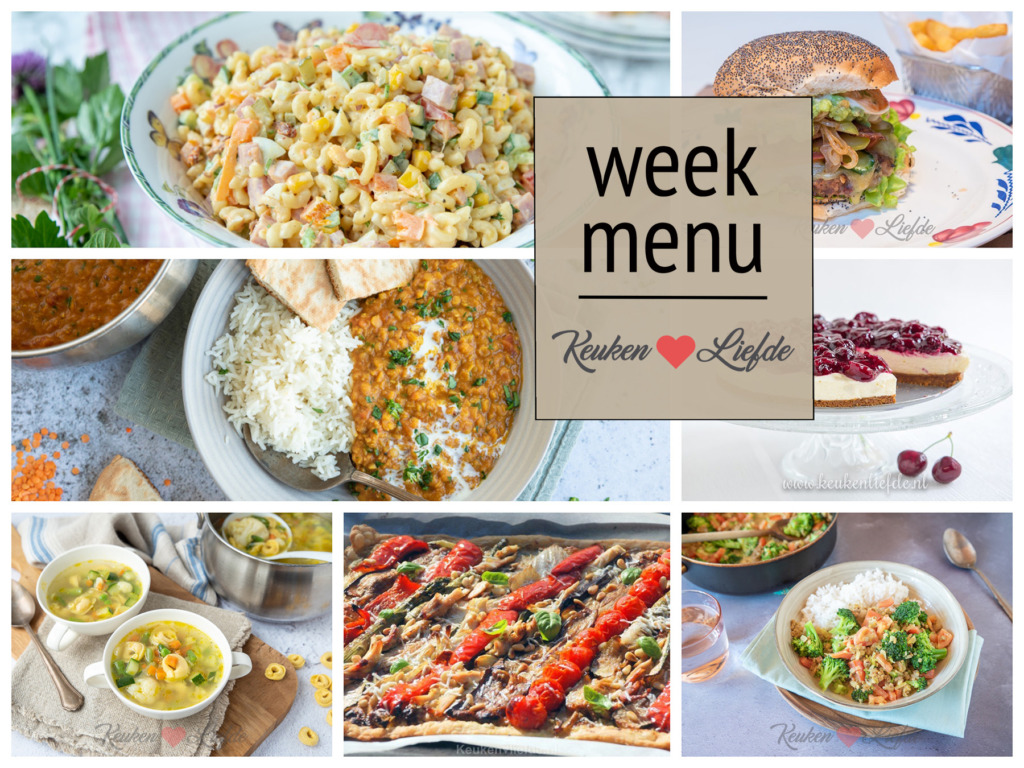 Weekmenu 25-2022 Weekmenu 25-2022