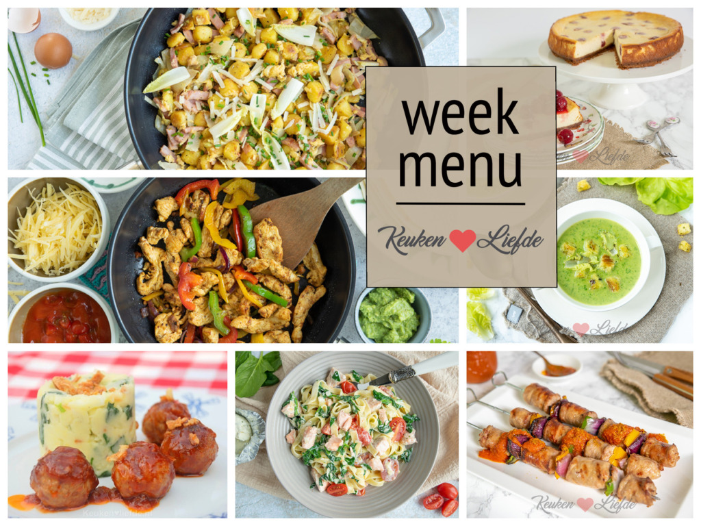 Weekmenu 24-2022 Weekmenu 24-2022
