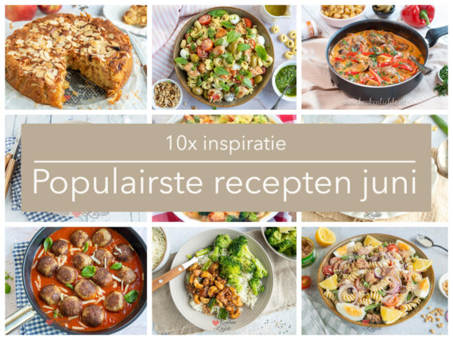 De populairste recepten van juni