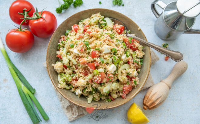 Couscoussalade met feta