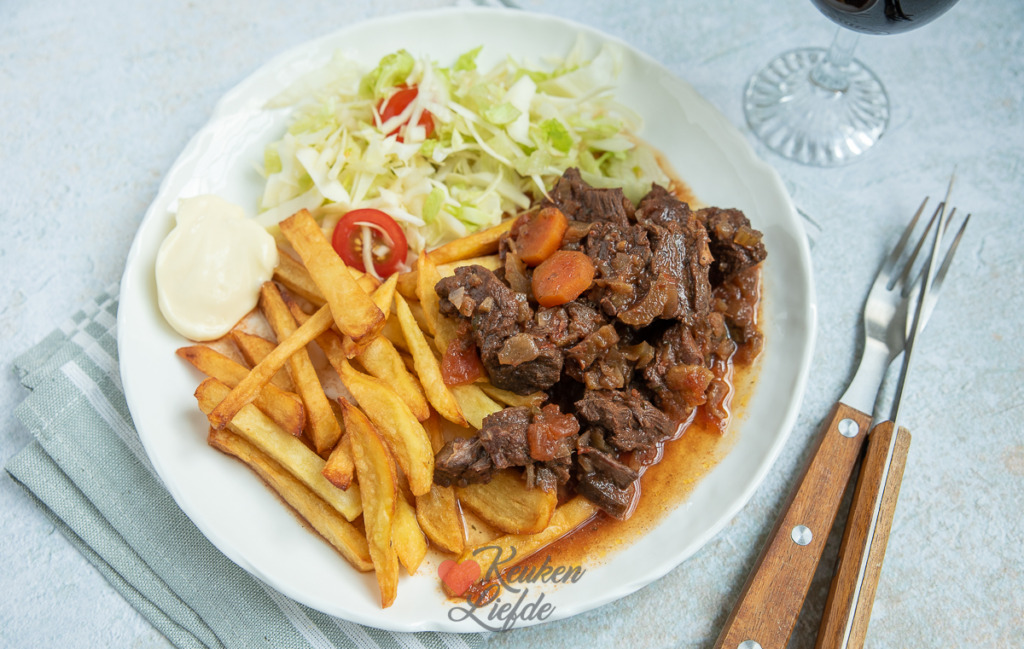 Italiaans stoofvlees uit de slowcooker