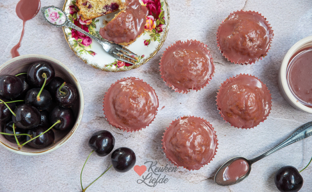 Kersen cupcakes