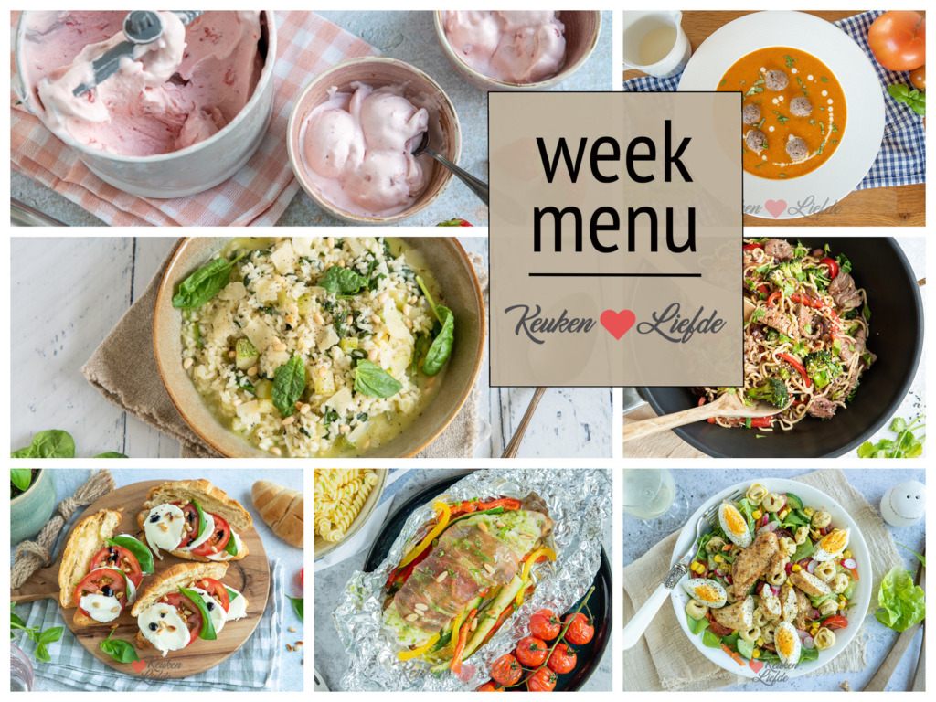 Weekmenu 32-2022 Weekmenu 32-2022
