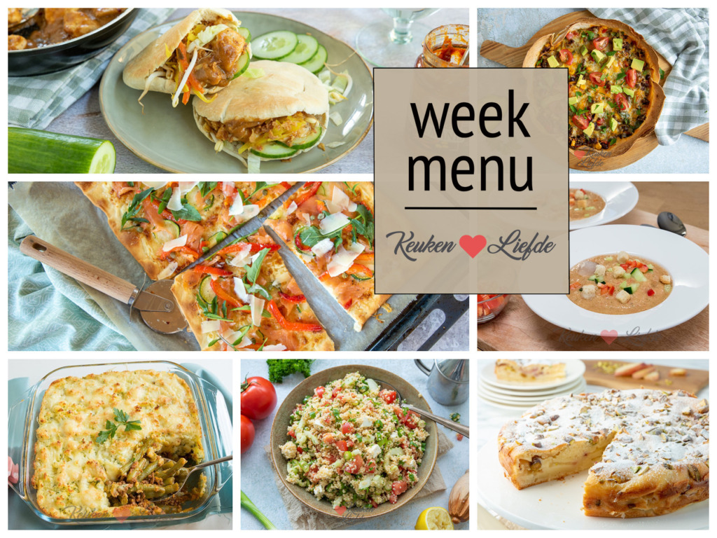 Weekmenu 33-2022 Weekmenu 33-2022