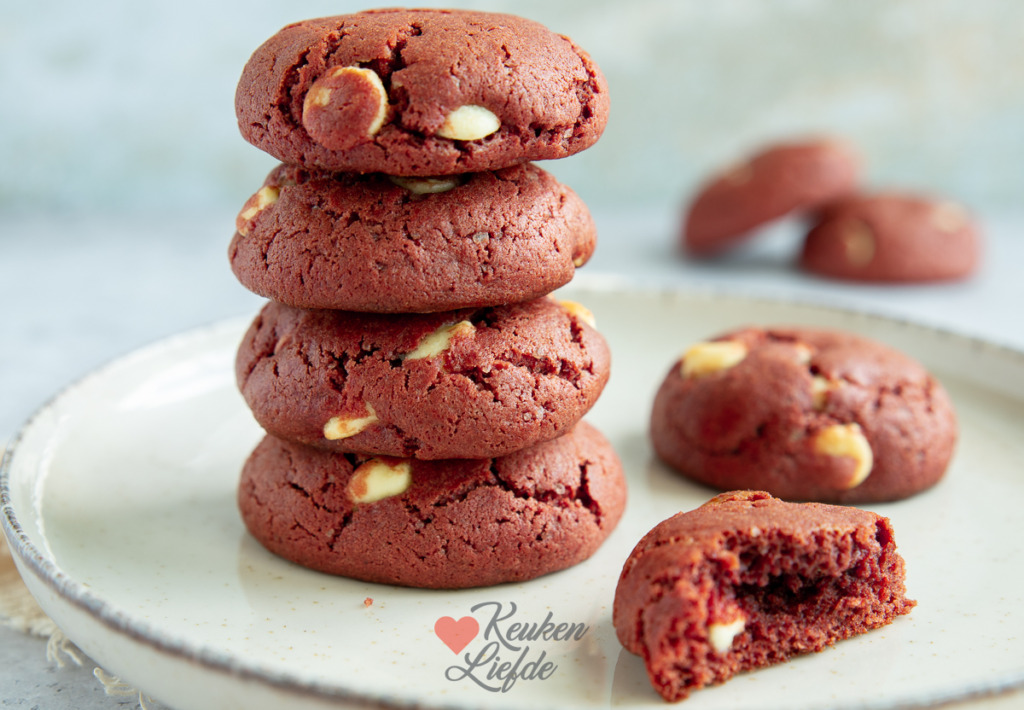 Red velvet koekjes