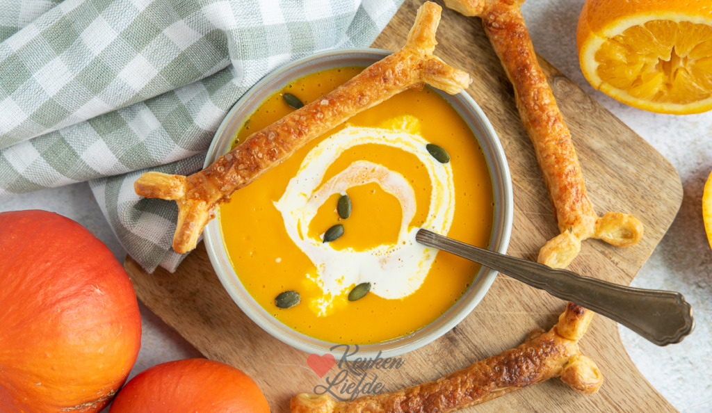 Pompoensoep met sinaasappel