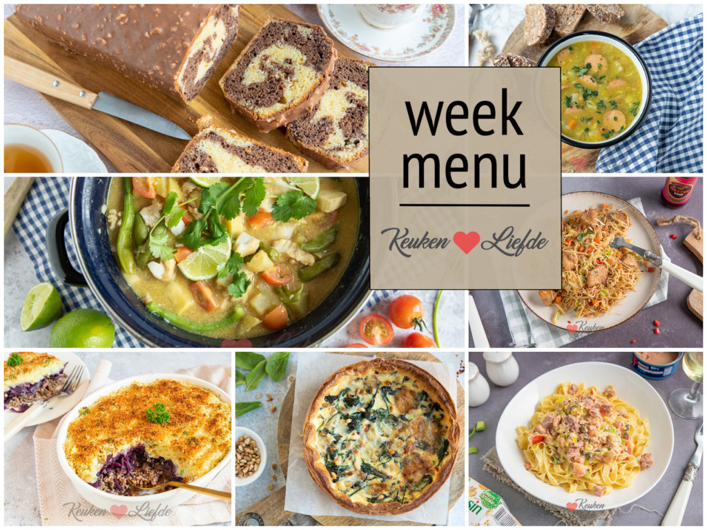 Weekmenu 2-2023 Weekmenu 2-2023
