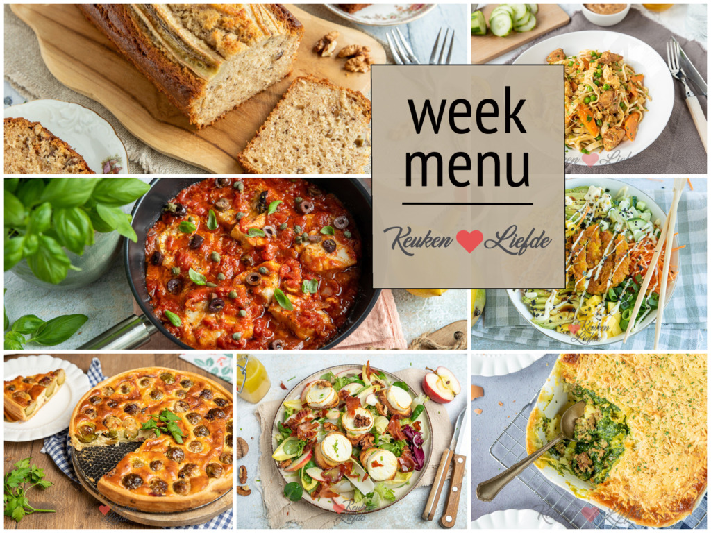 Weekmenu 5-2023 Weekmenu 5-2023