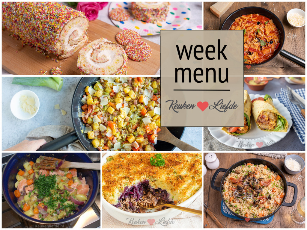 Weekmenu 6-2023 Weekmenu 6-2023