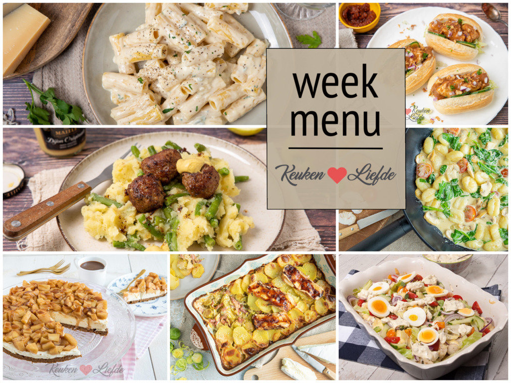 Weekmenu 9-2023 Weekmenu 9-2023