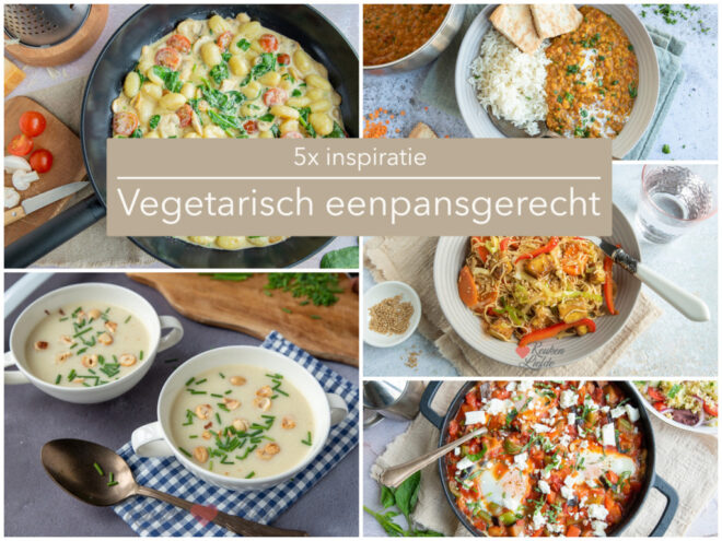 5x vegetarisch eenpansgerecht