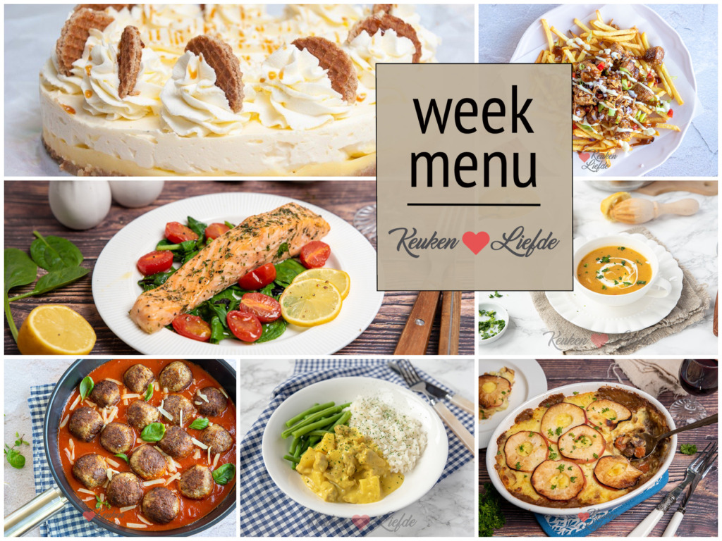 Weekmenu 10-2023 Weekmenu 10-2023