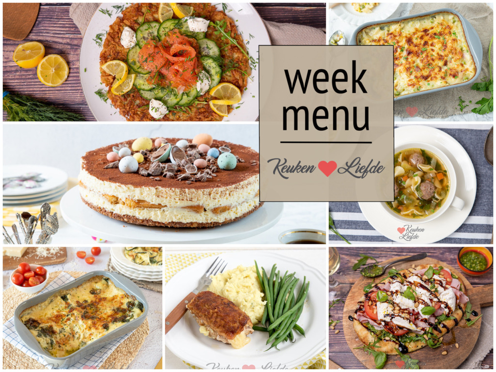 Weekmenu 13-2023 Weekmenu 13-2023