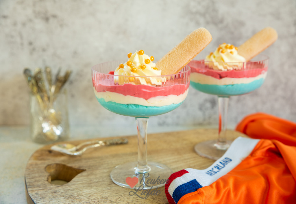 Koningsdag monchou toetje