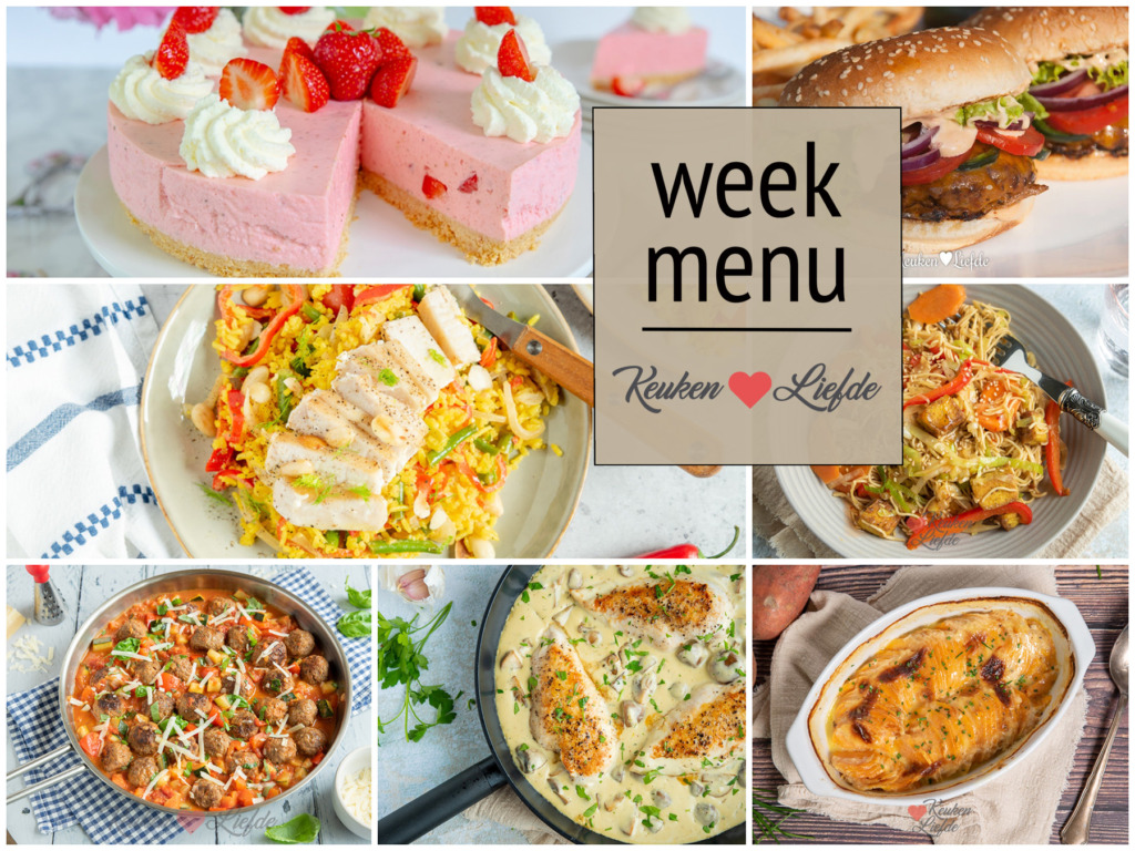 Weekmenu 16-2023 Weekmenu 16-2023