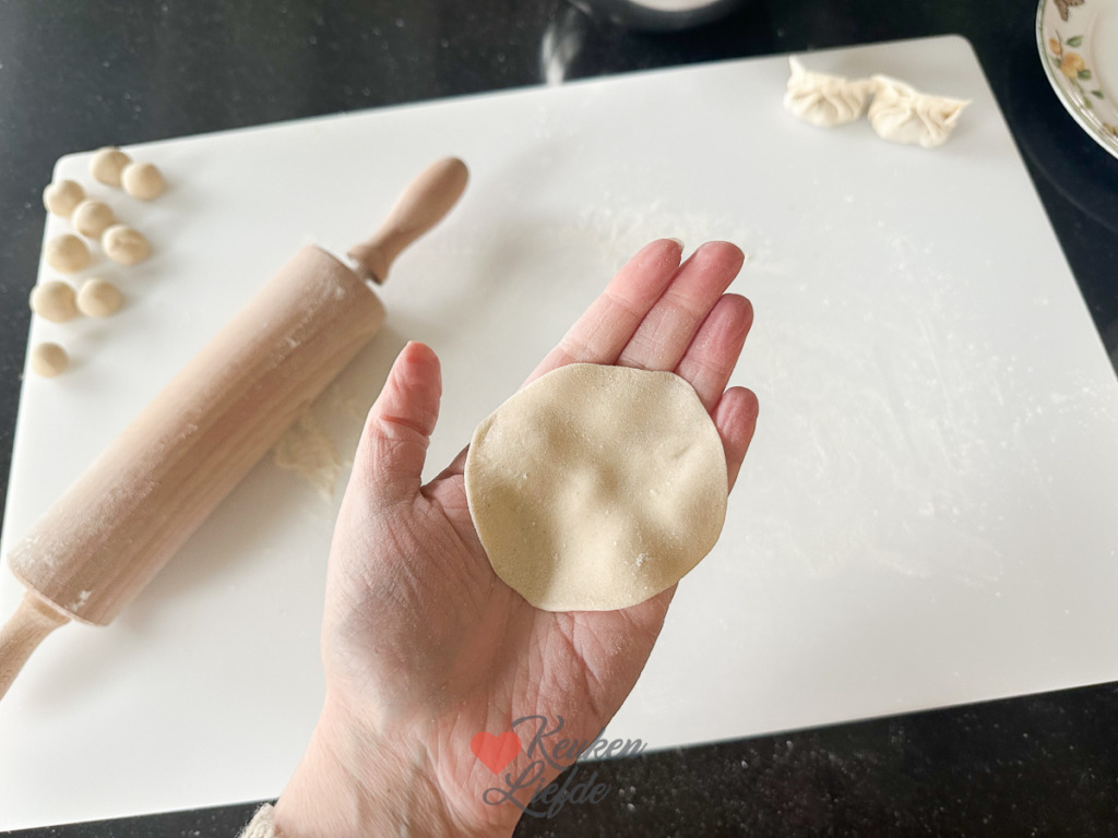 Dumpling vellen maken