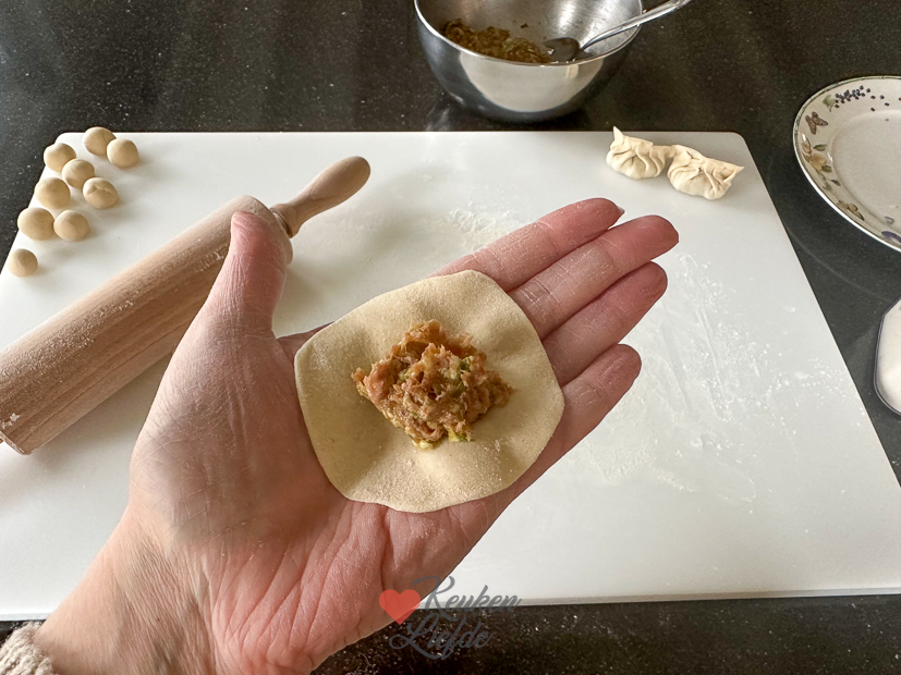 Dumplings met gehakt Dumplings met gehakt