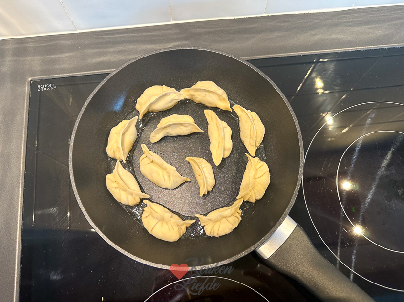 Dumplings met gehakt Dumplings met gehakt