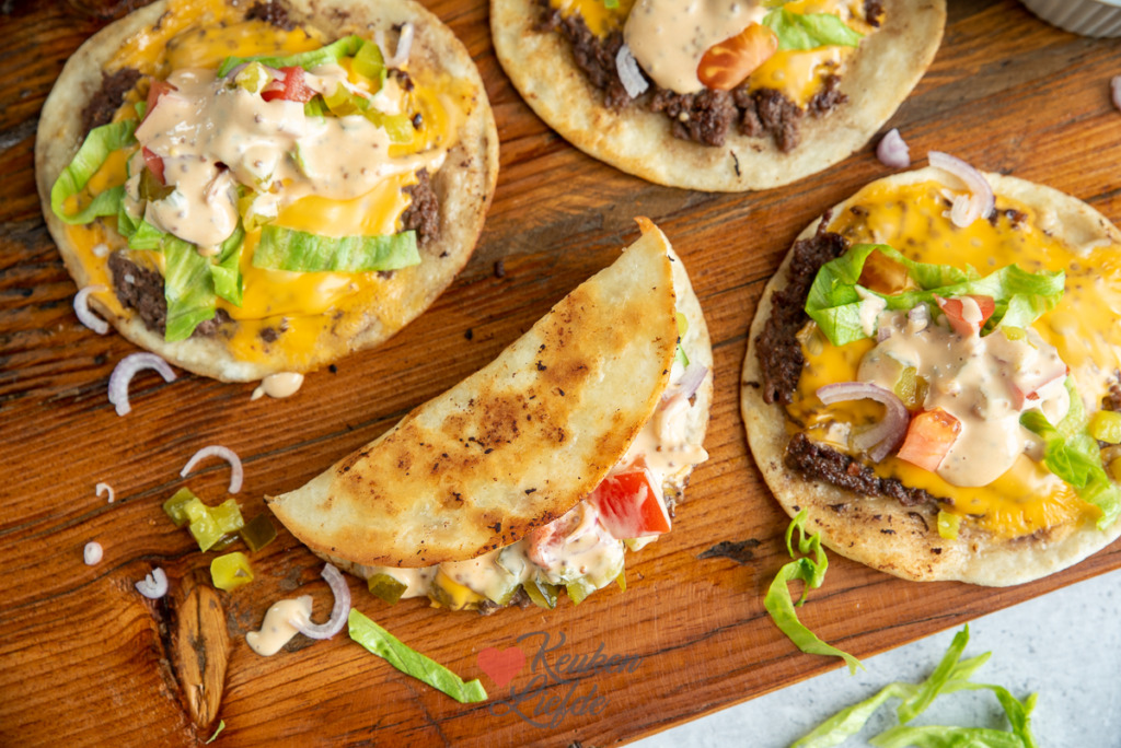 Big mac smash taco's