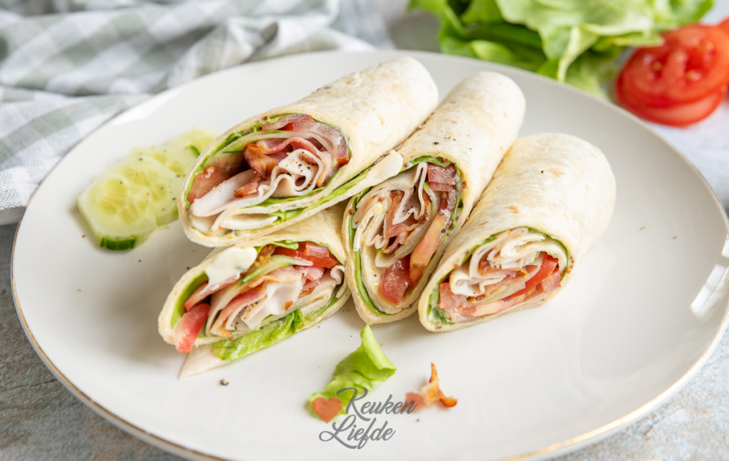 Club sandwich wraps Club sandwich wraps