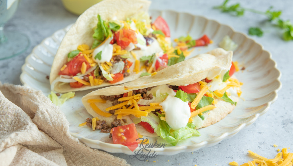 Taco's met gehakt Taco's met gehakt
