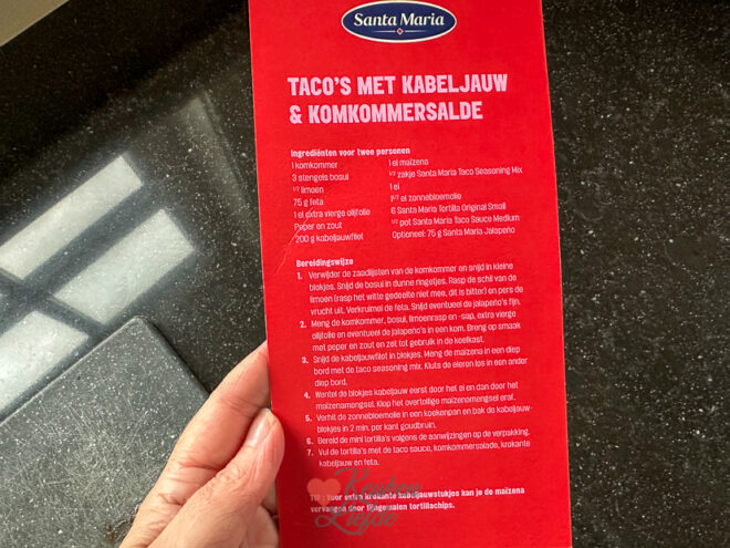 Een kijkje in de keuken week 22 2024