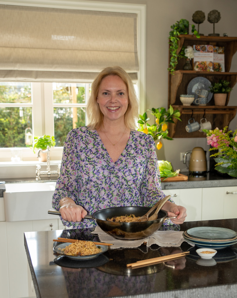 Annemiek in de keuken