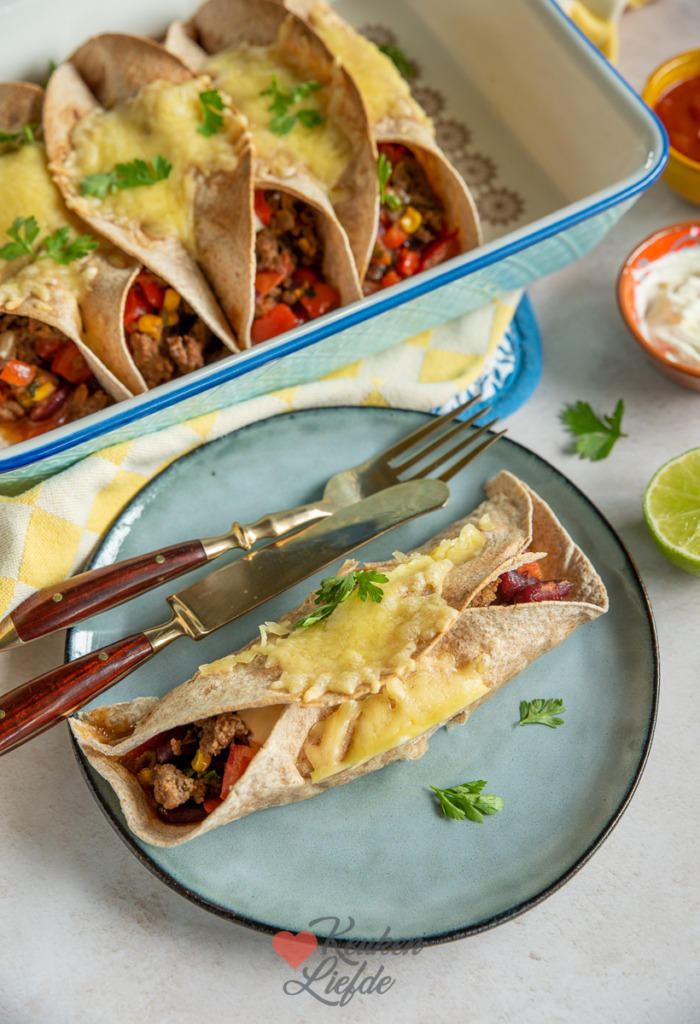 Mexicaanse burrito's Mexicaanse burrito's