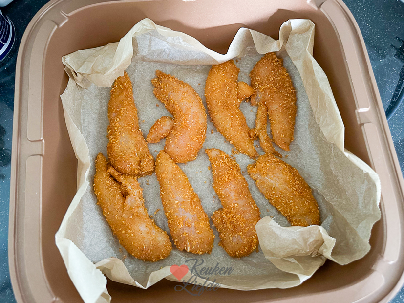 Wraps met krokante kip Wraps met krokante kip