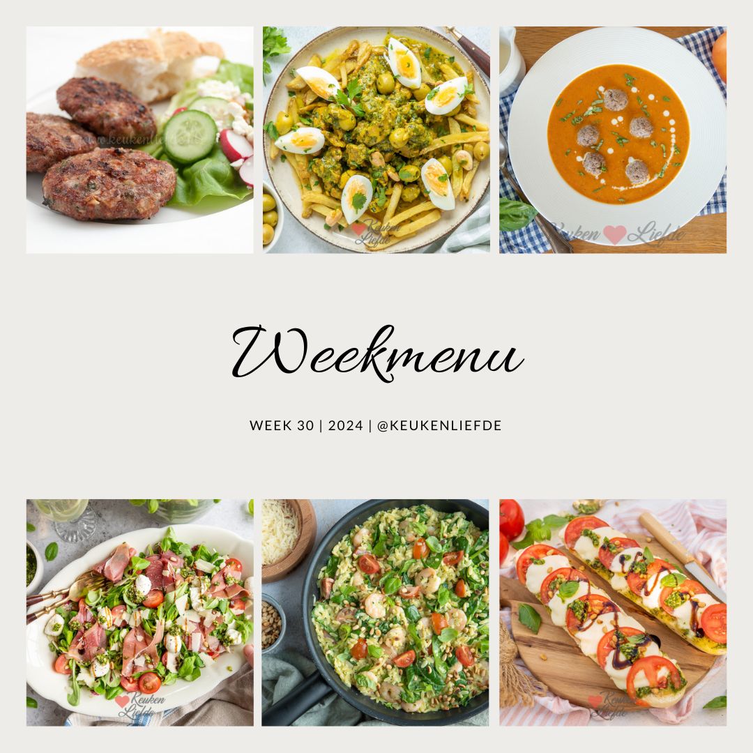 Weekmenu 30 2024