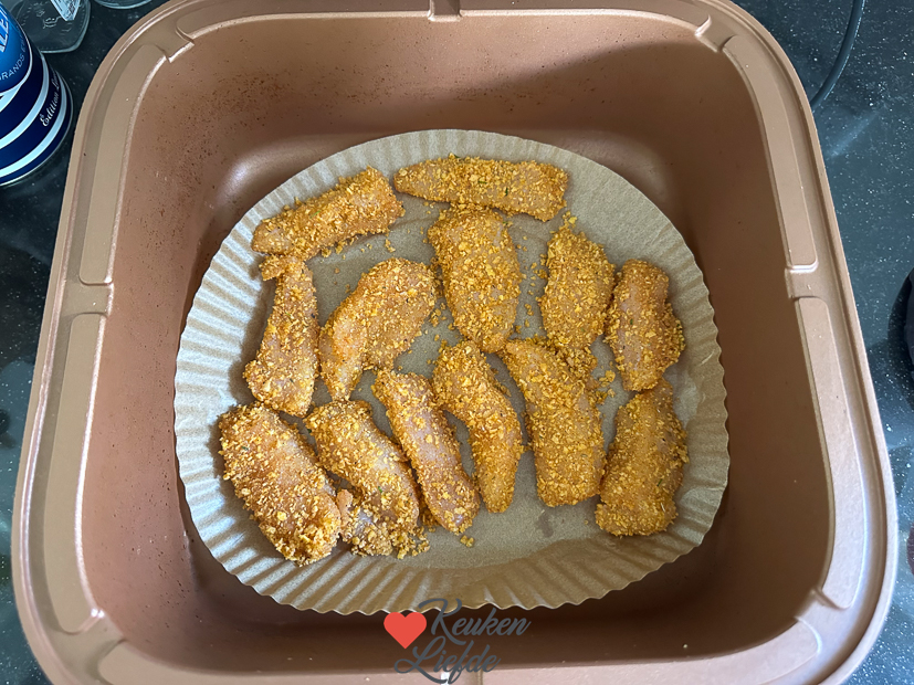 Wraps met krokante kip en kerriemayonaise