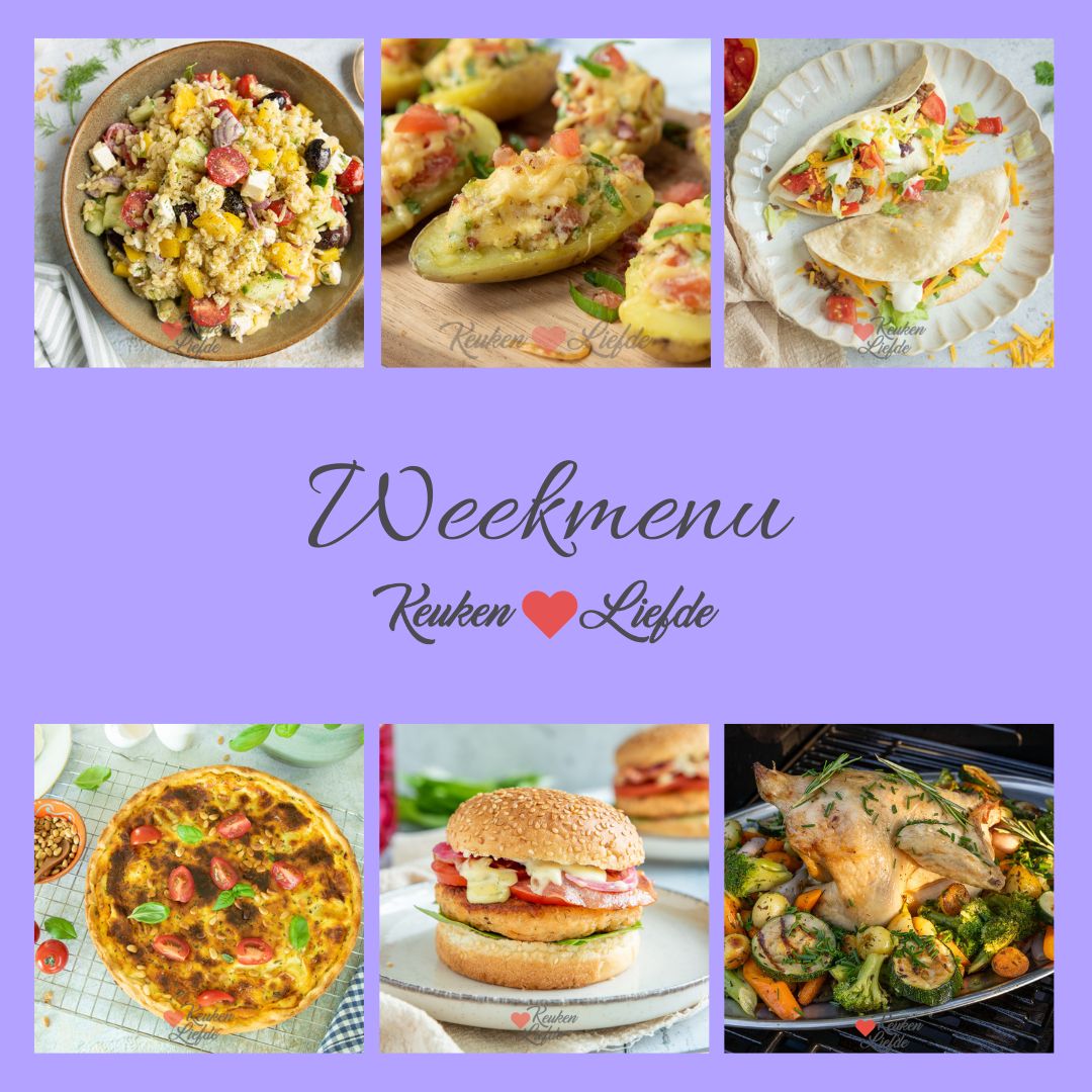 Weekmenu 33 2024 Weekmenu 33 2024