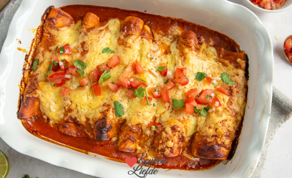 Mexicaanse enchiladas Mexicaanse enchiladas