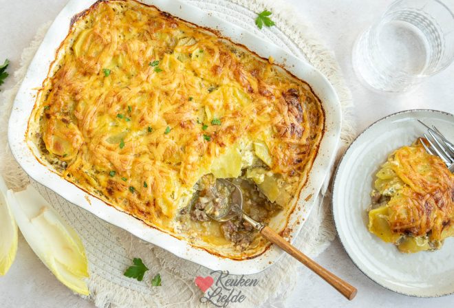 Witlof ovenschotel