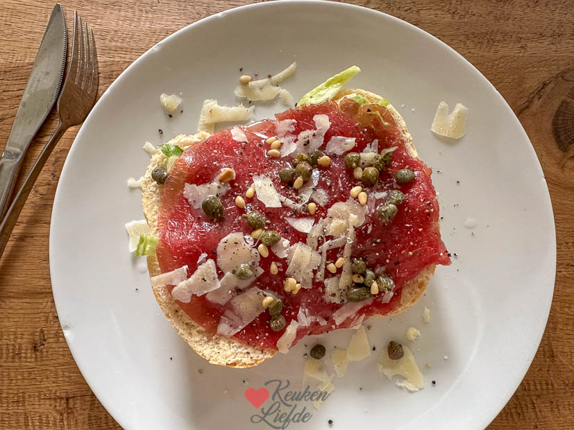 Broodje carpaccio