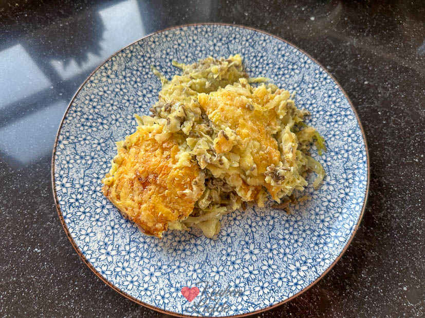 Spitskool ovenschotel met gehakt