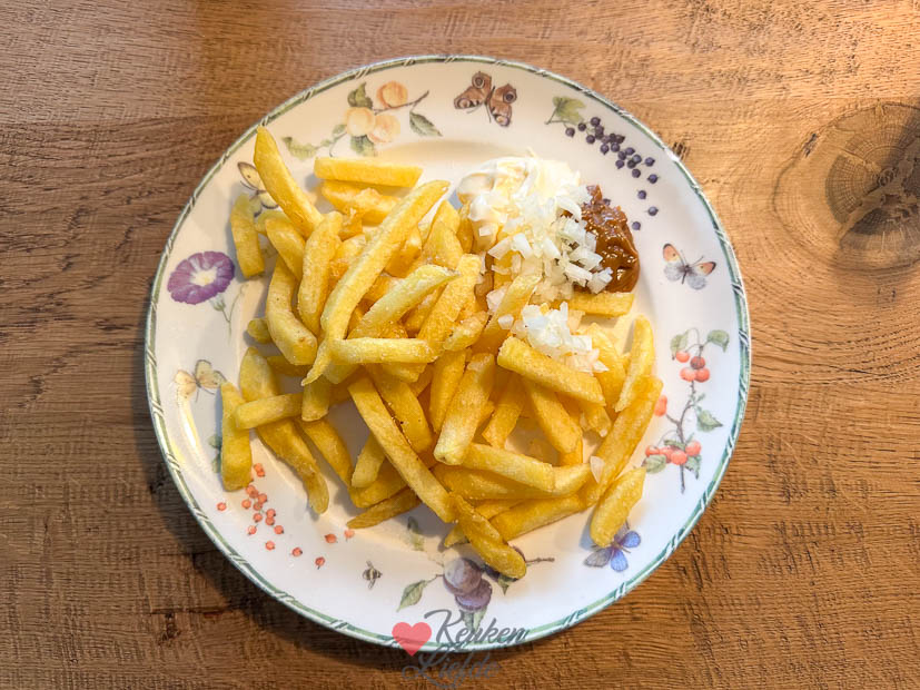 Zelfgebakken frietjes