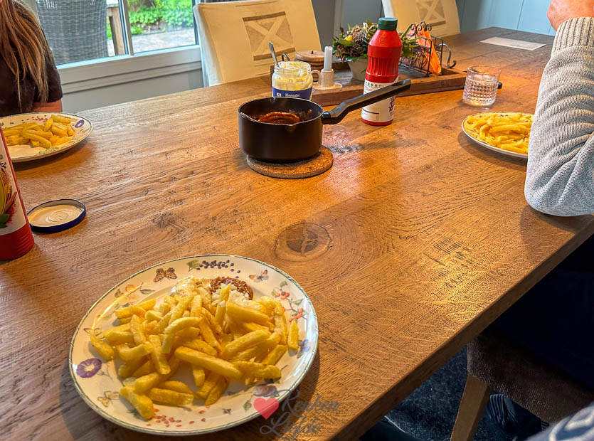 Zelfgebakken frietjes