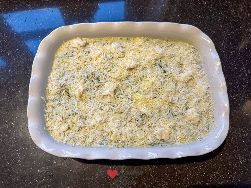 Lasagne met courgette en spinazie