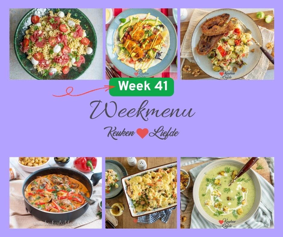 Weekmenu week 41 2025