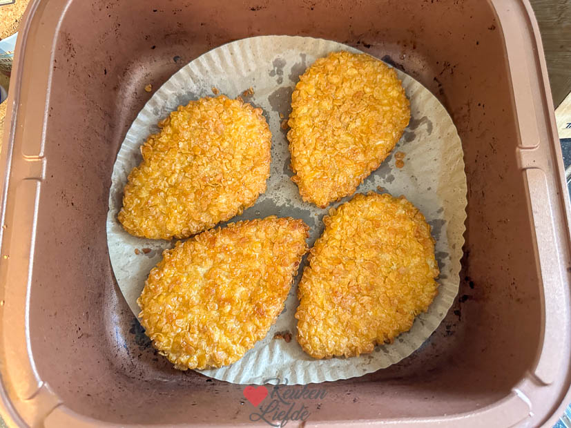 gebakken kipschnitzels
