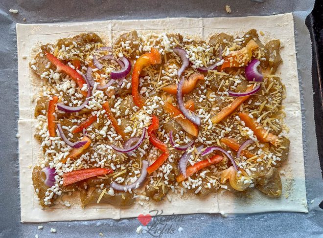 Verdeel shoarma erover